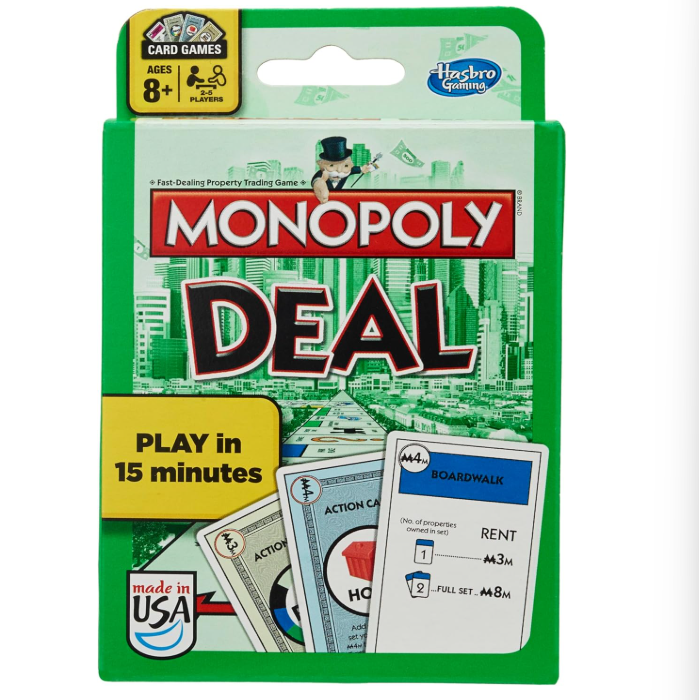 Hasbro Game Monopoly - Juego de Cartas Monopoly Deal de