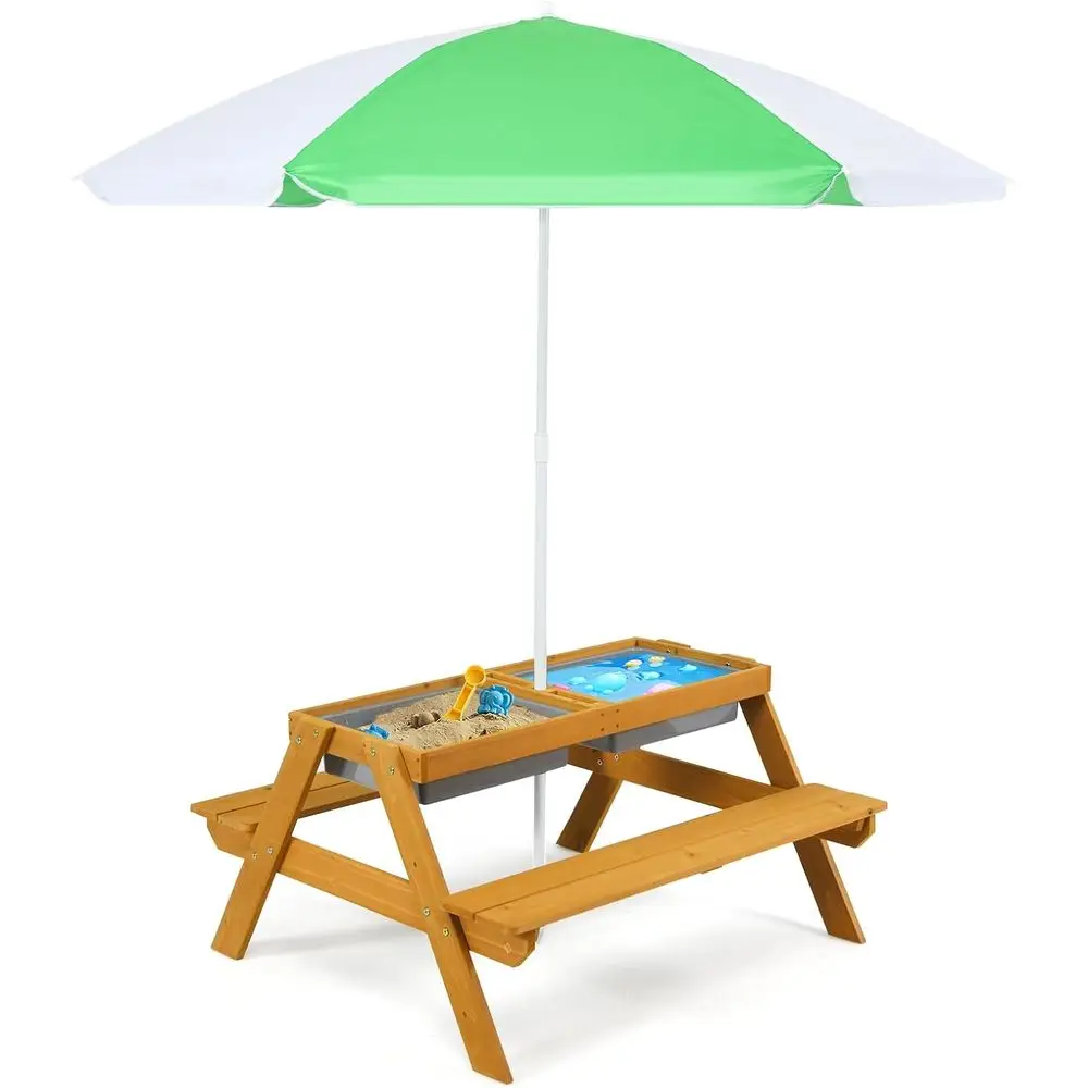 Kids Outdoor Picnic Table - Mesa de Picnic Infantil 3 en