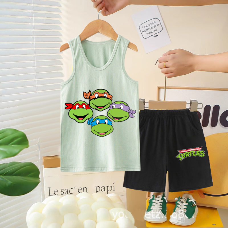 Kids Outdoor Ninja Set - Conjunto de chaleco y pantalones cortos