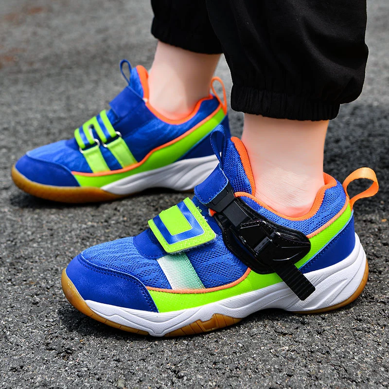 Kids Outdoor Volleyball Shoes - Zapatos profesionales de bádminton para niños,