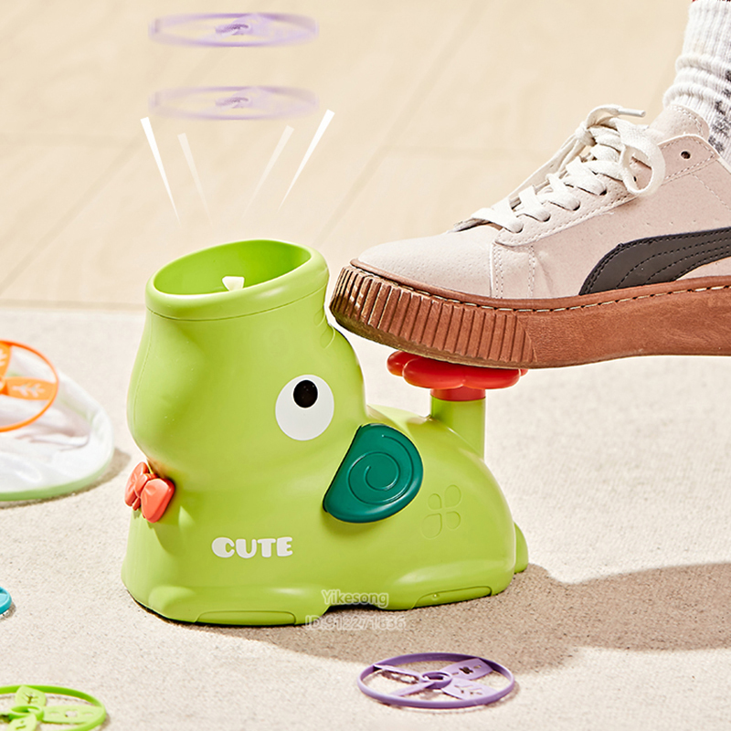 Kids Outdoor Jumping Toys - cometa Platillo lanzador de cohete de