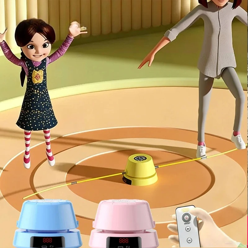 Kids Outdoor Jumping Toys - Máquina de Saltar la Cuerda Eléctrica