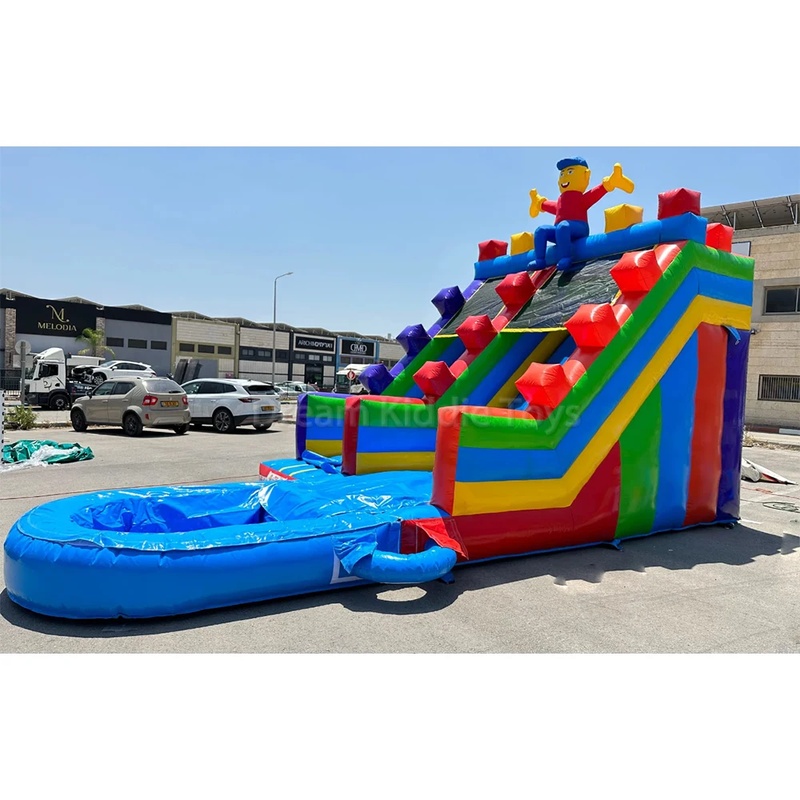Kids Outdoor Jumping Toys - Toboganes Inflables Comerciales de Bloques de