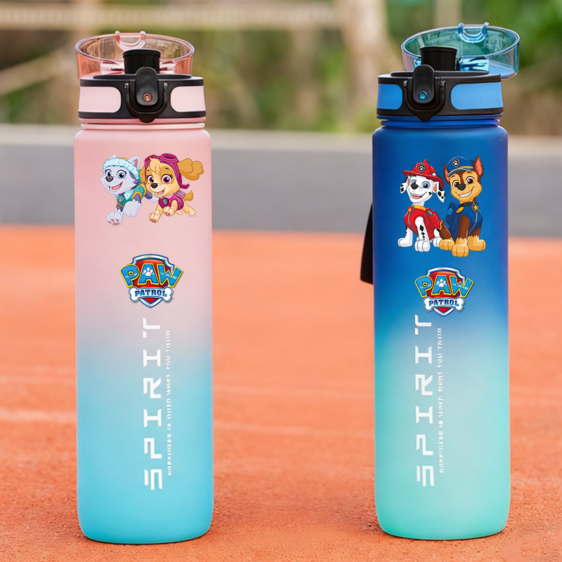 Kids Outdoor Mud Kitchen Accessories - Botellas de agua deportivas PAW Patrol