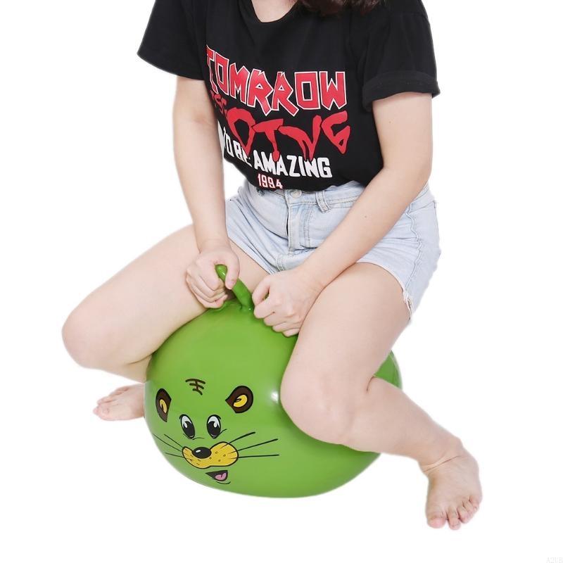 Kids Outdoor Jumping Toys - Pelota inflable con orejas gato para