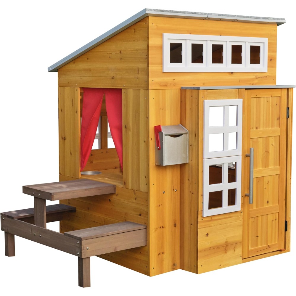 Moderno Conjunto de Casa de Ju - Kids Outdoor Picnic Table reseña y precio