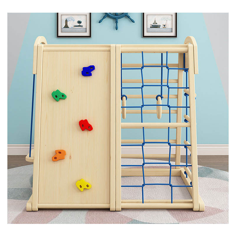 Gimnasio de Escalada Montessor - Kids Outdoor Wooden Climbing Frame reseña y precio