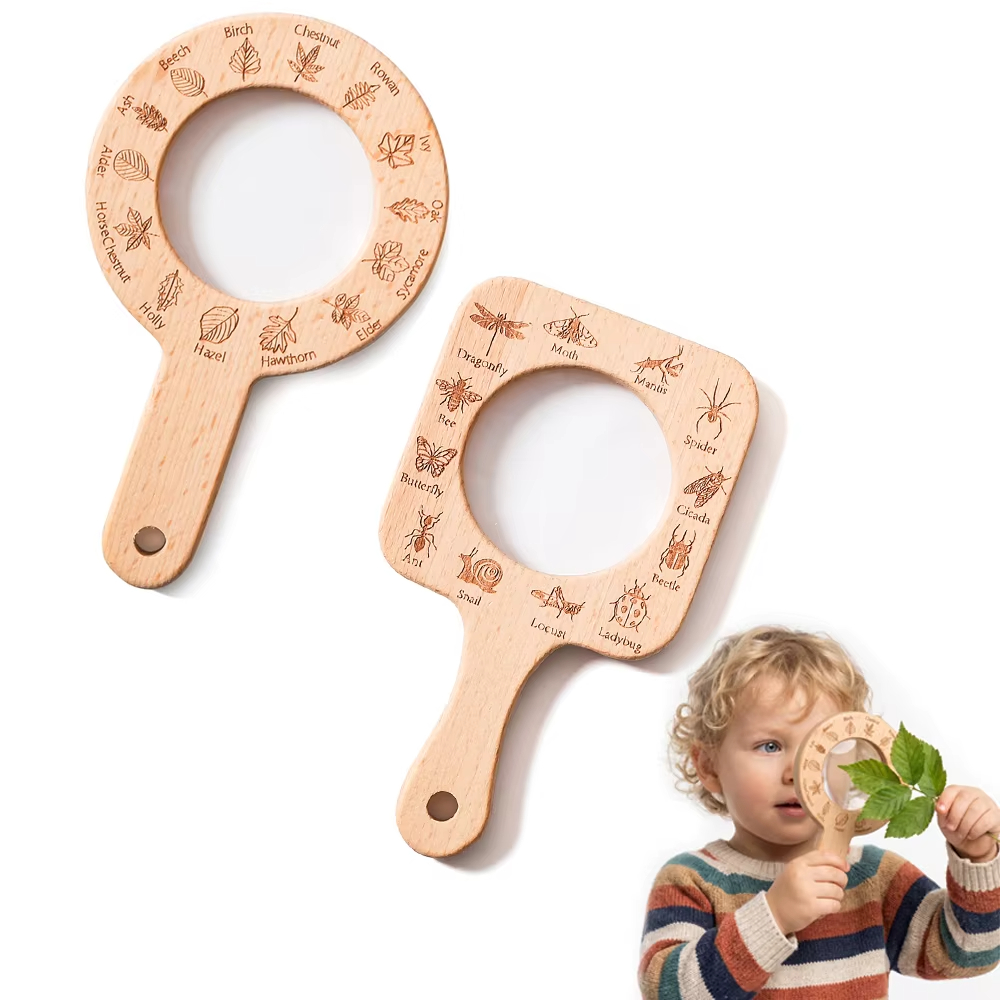 Lupa de Madera para Niños, Obs - Kids Outdoor Gifts reseña y precio