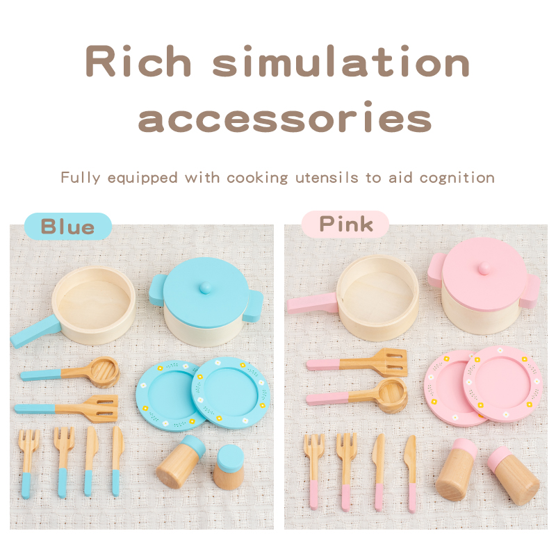 Juego de Cocina de Madera para - Kids Outdoor Mud Kitchen Accessories reseña y precio