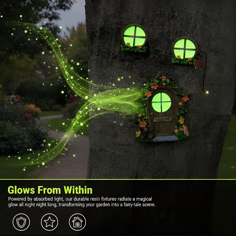 Juego de 5 Faroles de Puerta d - Kids Outdoor Fairy Garden reseña y precio