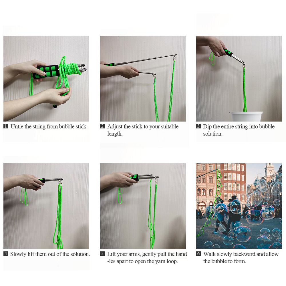 Juego de varitas de burbujas a - Outdoor Kids In An Inside World reseña y precio