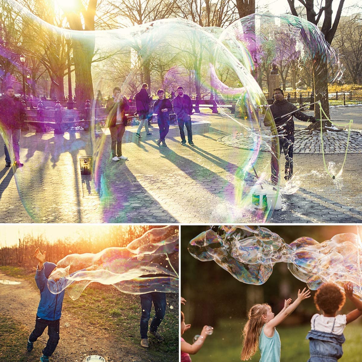 Juego de varitas de burbujas a - Outdoor Kids In An Inside World reseña y precio