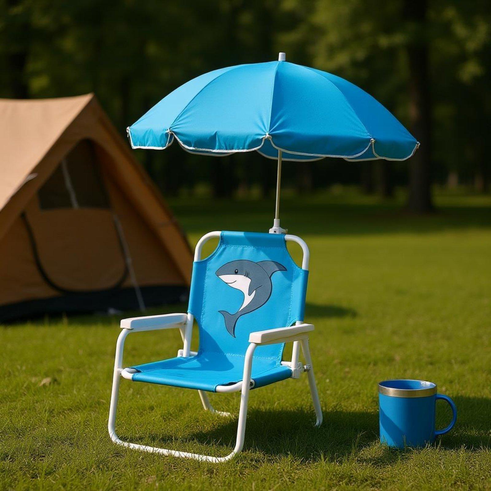 Silla de Playa para Niños con  - Kids Outdoor Foldable Chair reseña y precio