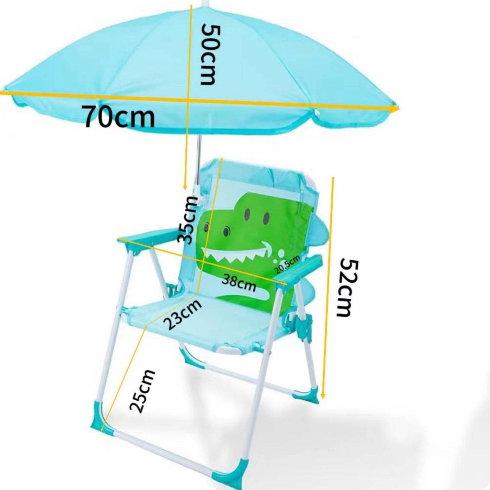 Silla de Playa para Niños con  - Kids Outdoor Foldable Chair reseña y precio