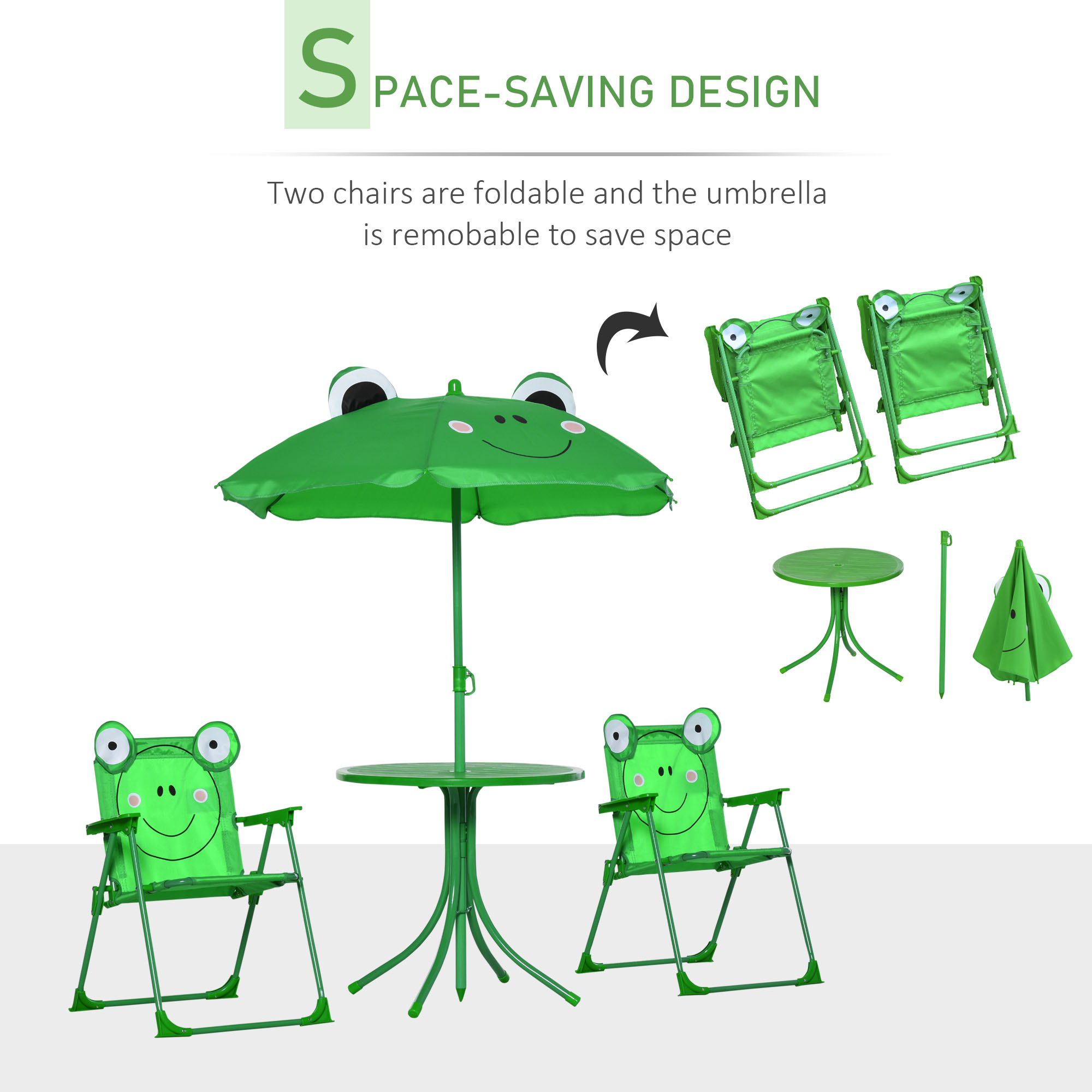 Conjunto de Mesa y Sillas para - Kids Outdoor Picnic Table reseña y precio