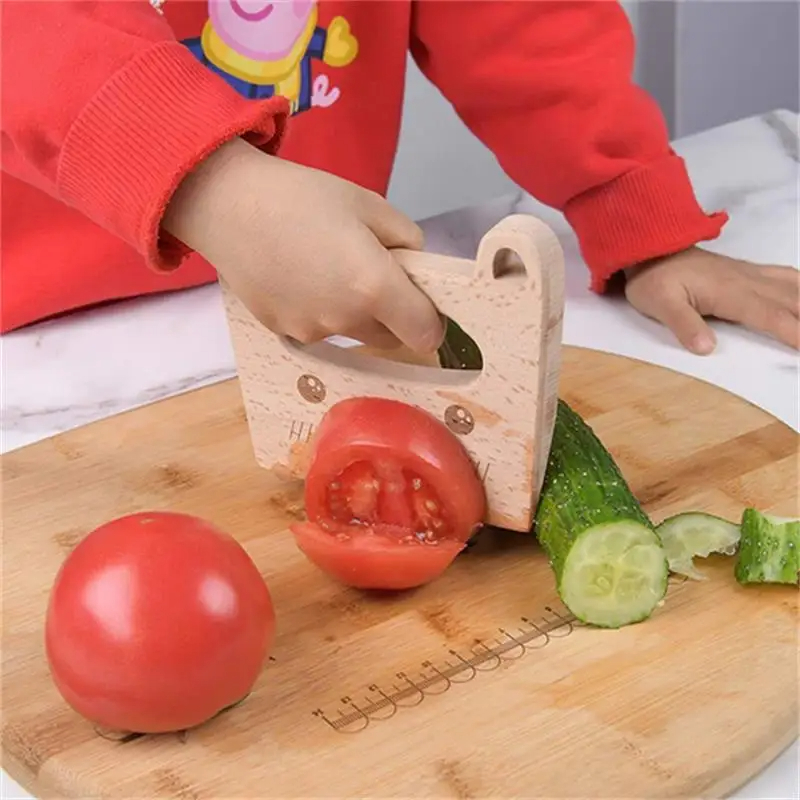 Cuchillo de madera para niños  - Kids Outdoor Mud Kitchen Accessories reseña y precio