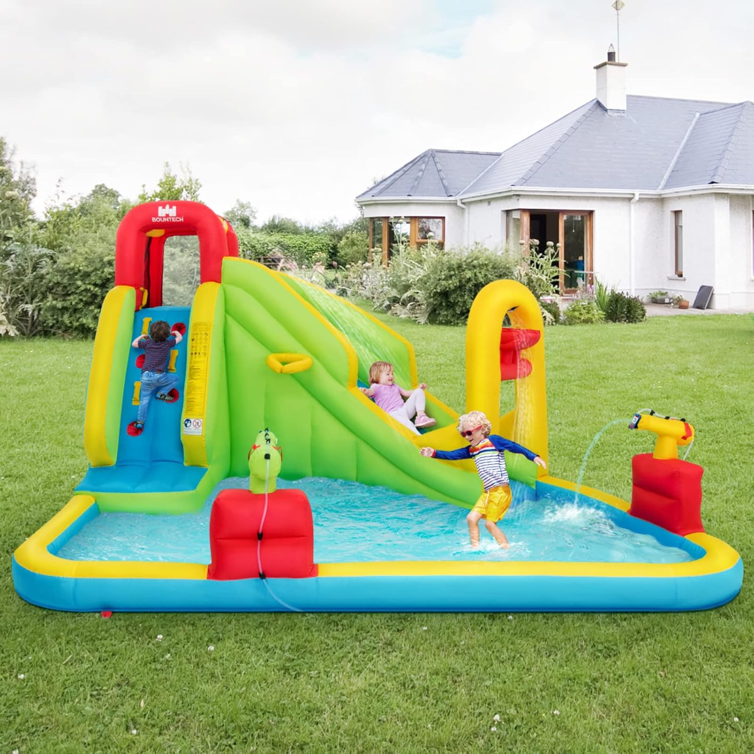 Mega Parque Acuático Inflable  - Kids Outdoor Gifts reseña y precio