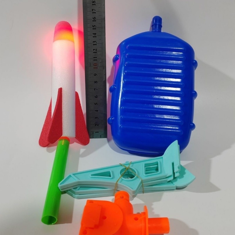 Lanzador de bomba de pie de co - Kids Outdoor Jumping Toys reseña y precio