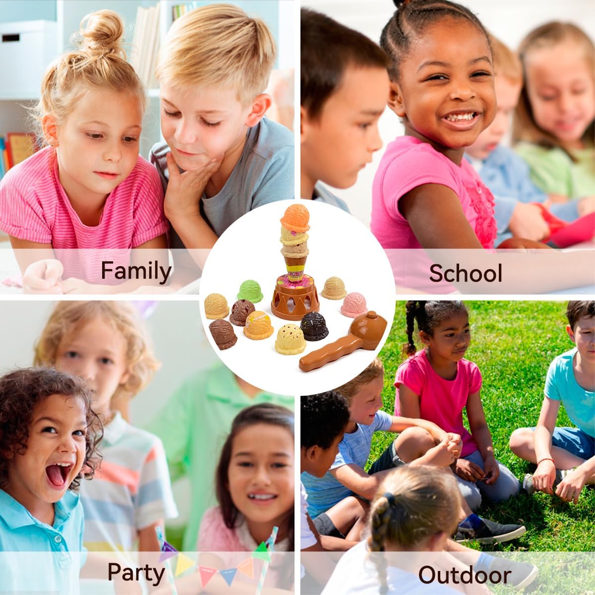 Juegos de apilamiento de helad - Kids Outdoor Mud Kitchen Accessories reseña y precio