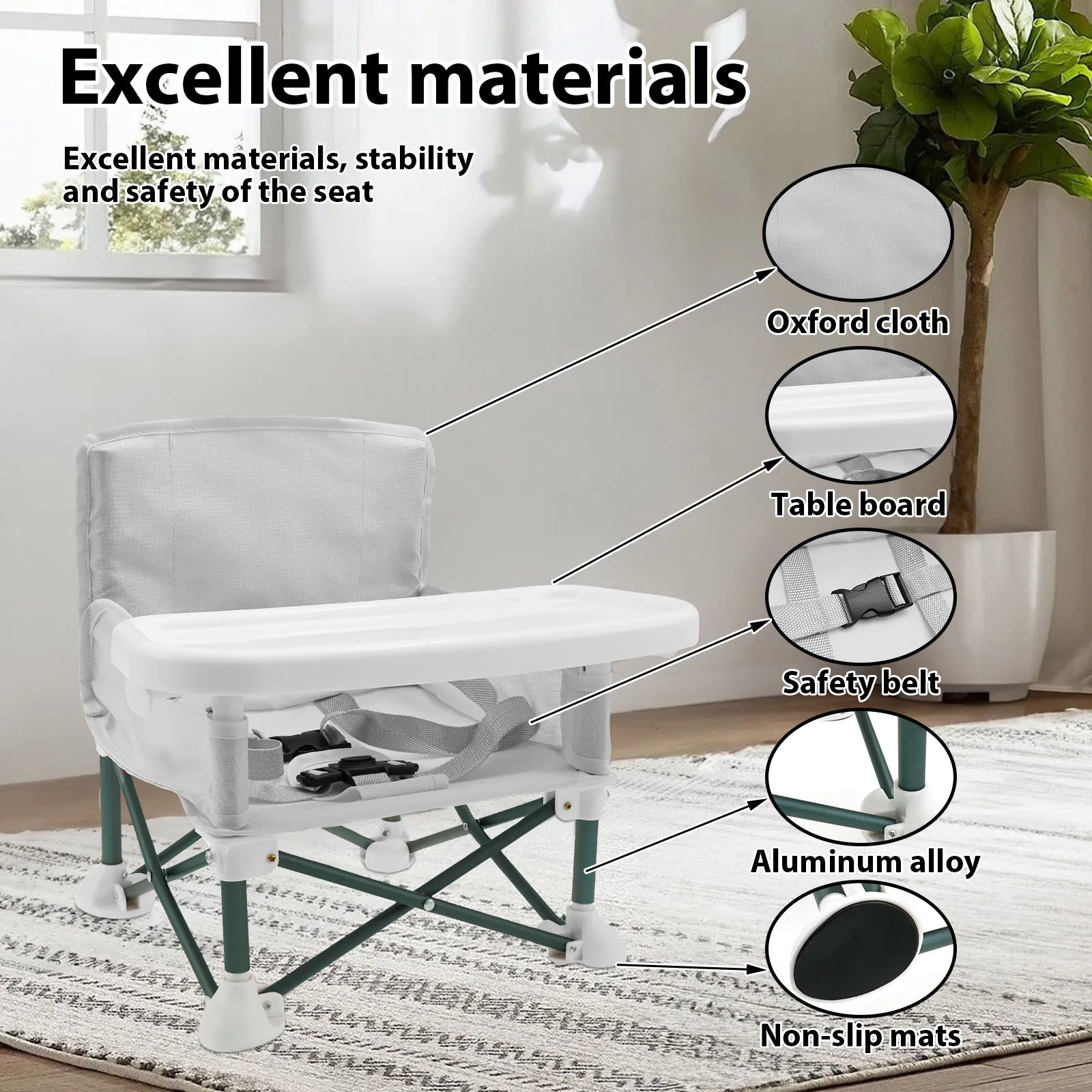 Asiento elevador para niños pe - Kids Outdoor Foldable Chair reseña y precio