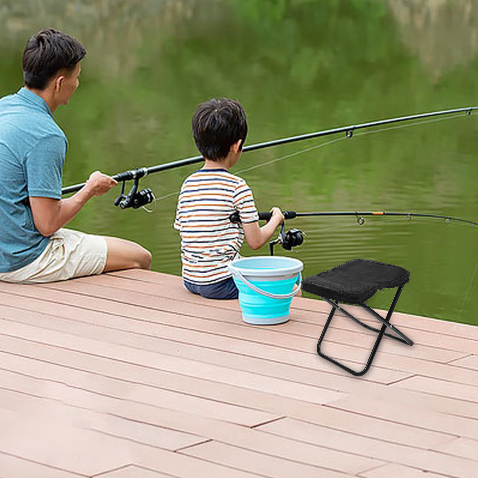 Taburete Plegable Portátil y L - Kids Outdoor Foldable Chair reseña y precio