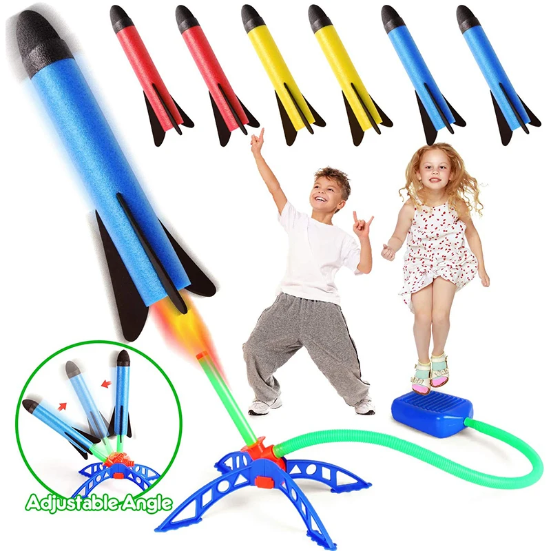 Cohete de juguete para niños c - Kids Outdoor Jumping Toys reseña y precio