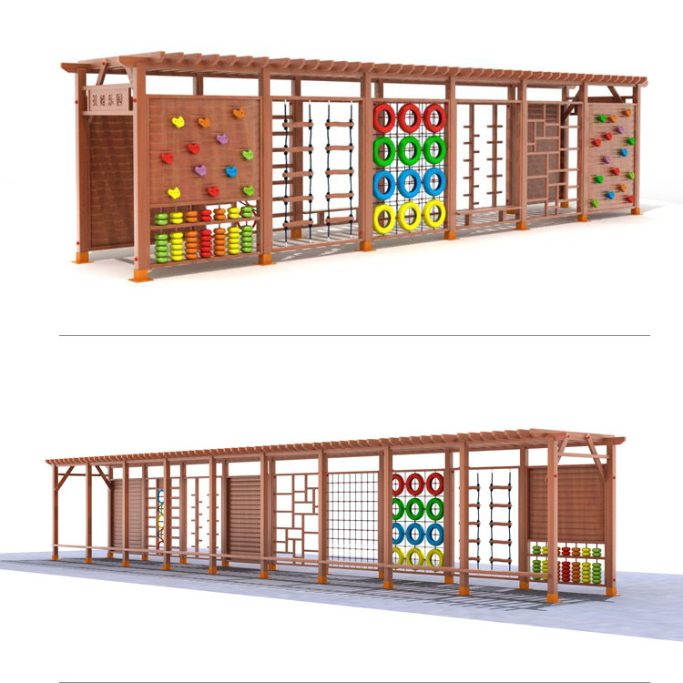 Estructura de Madera para Esca - Kids Outdoor Wooden Climbing Frame reseña y precio