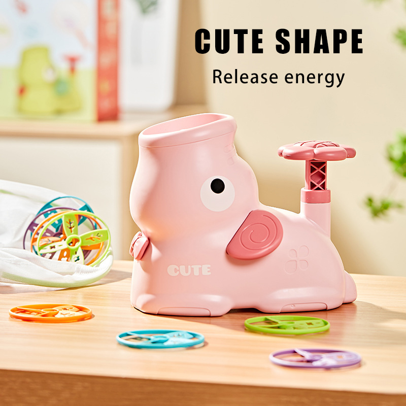Lanzador de cohete de aire de  - Kids Outdoor Jumping Toys reseña y precio