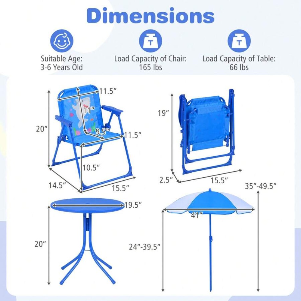 Mesa de Picnic Infantil para E - Kids Outdoor Picnic Table reseña y precio