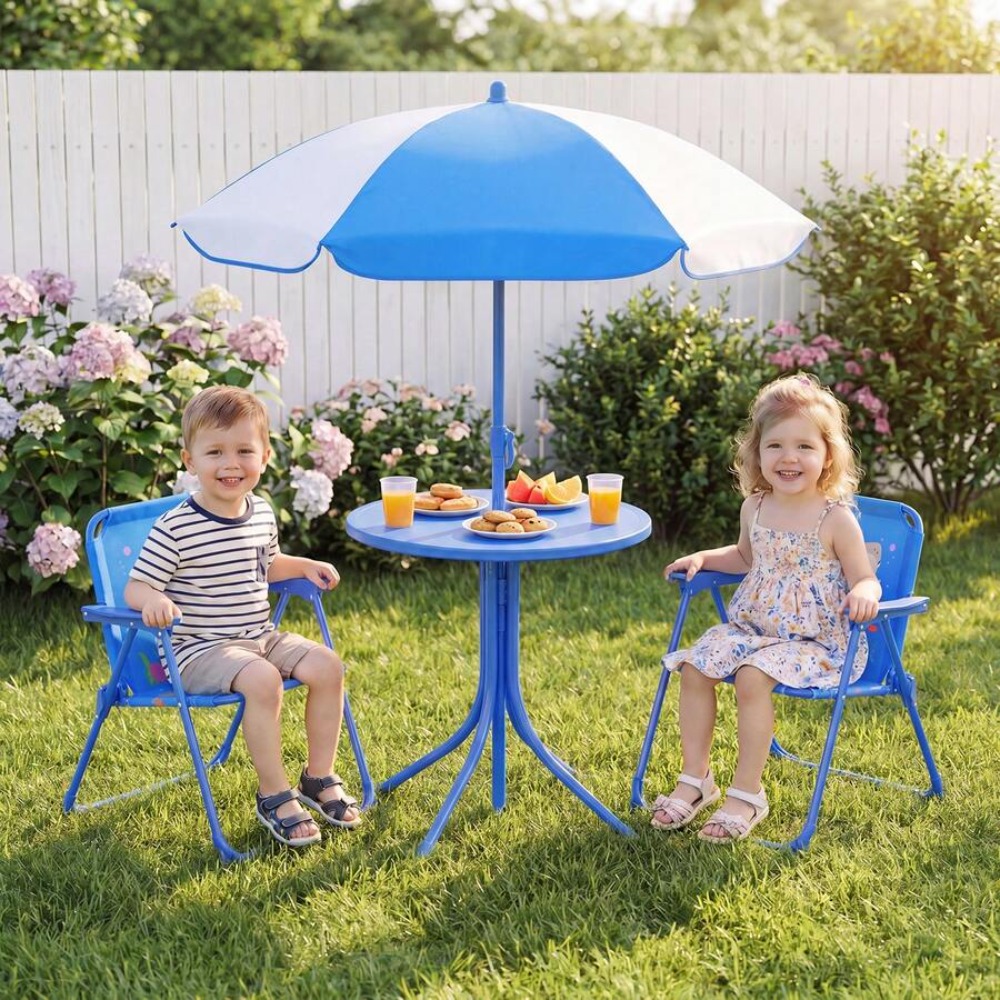 Mesa de Picnic Infantil para E - Kids Outdoor Picnic Table reseña y precio